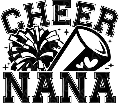 Cheer Nana DTF Transfer