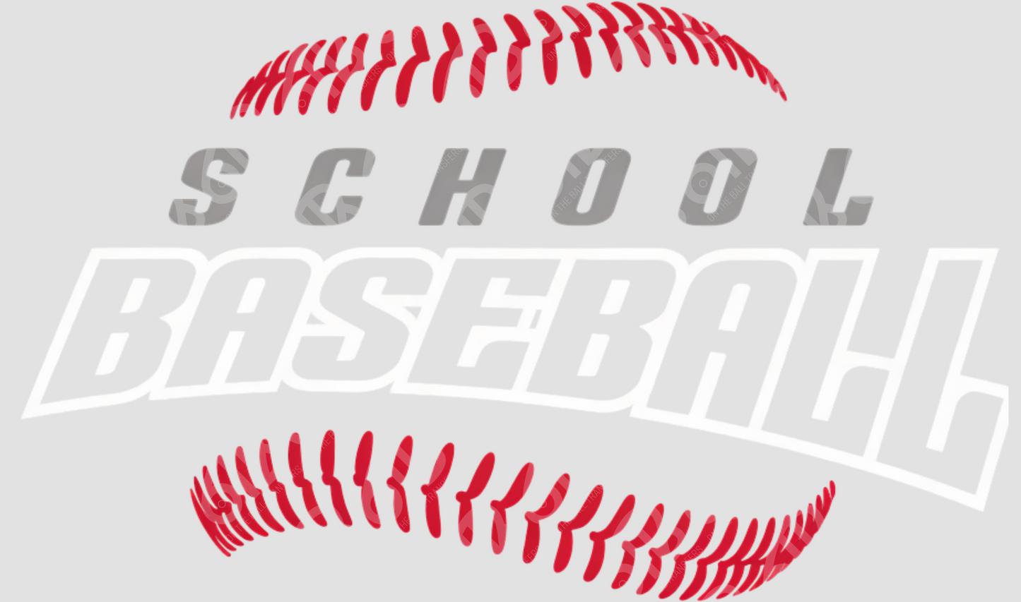 Baseball Threads Custom DTF Transfer