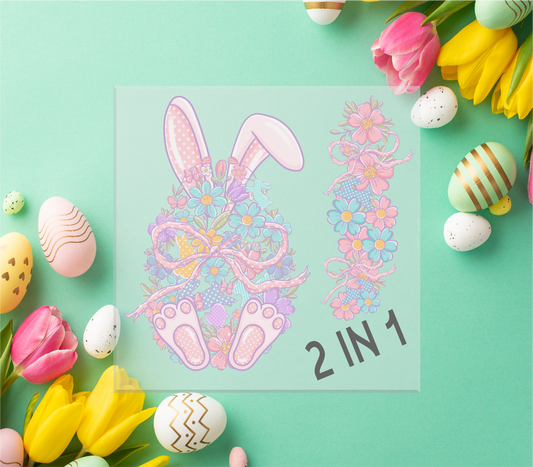 Easter Egg Bunny Set Sublimation Transfers