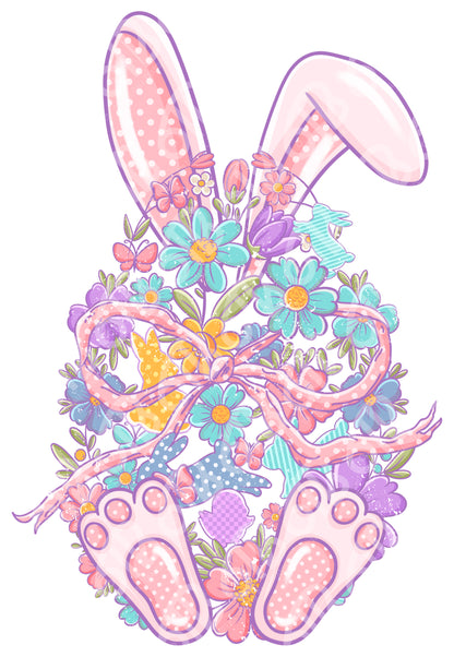 Easter Egg Bunny Set DTF Transfers