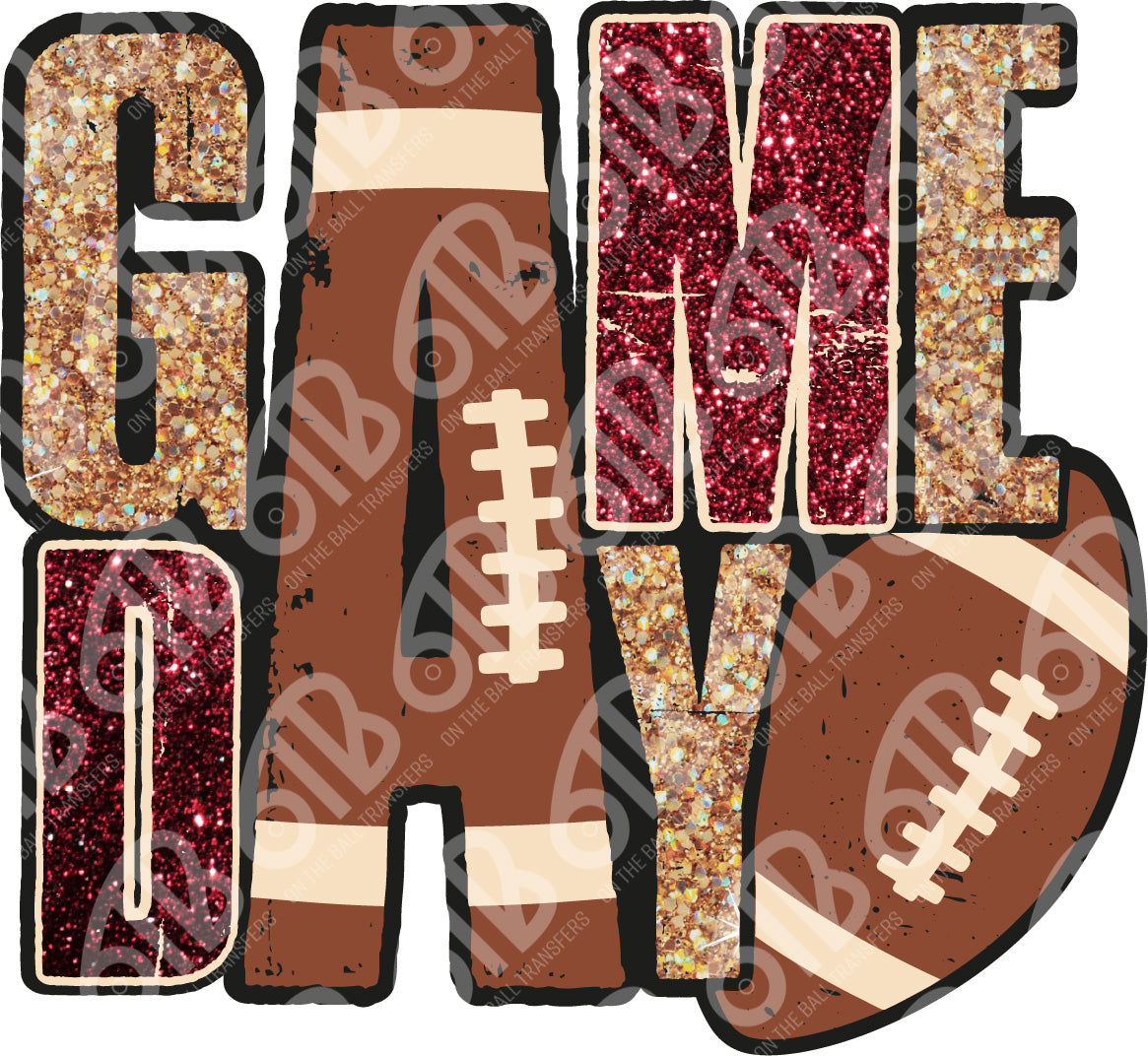 Game Day Football DTF Transfer