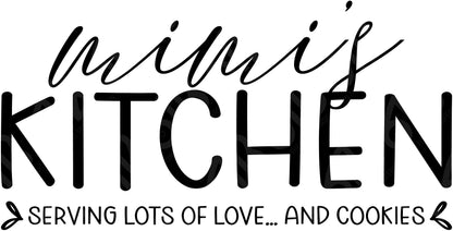 Mimi's Kitchen DTF Transfer