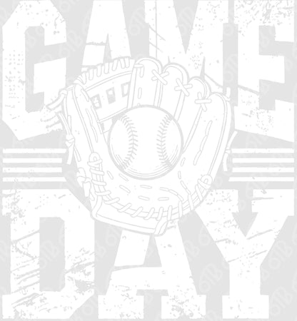 Game Day Baseball Vintage DTF Transfer
