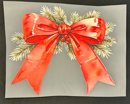 Holiday Bow DTF Transfer