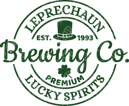 Leprechaun Brewing Co. DTF Transfer