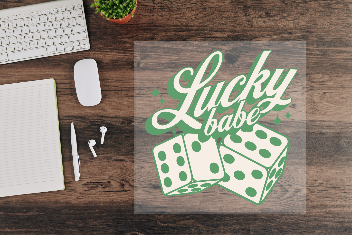 Lucky Babe Sublimation Transfer