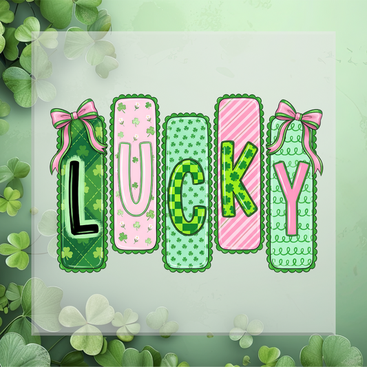 Preppy Lucky Bow DTF Transfer