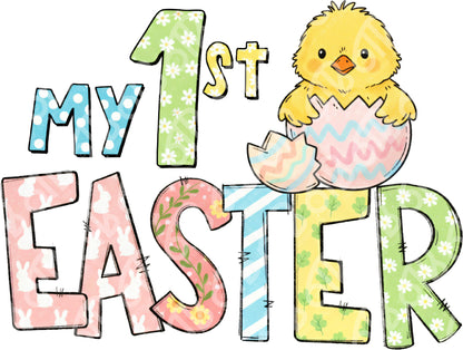 My 1st Easter DTF Transfer