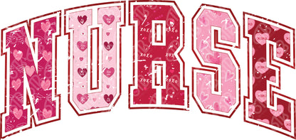 Nurse Retro DTF Transfer