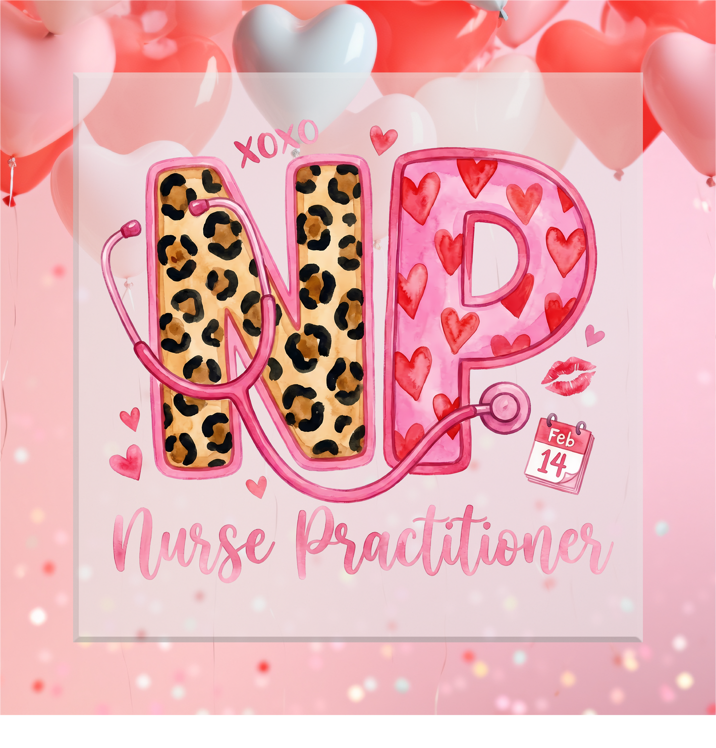 Nurse Practitioner DTF Transfer