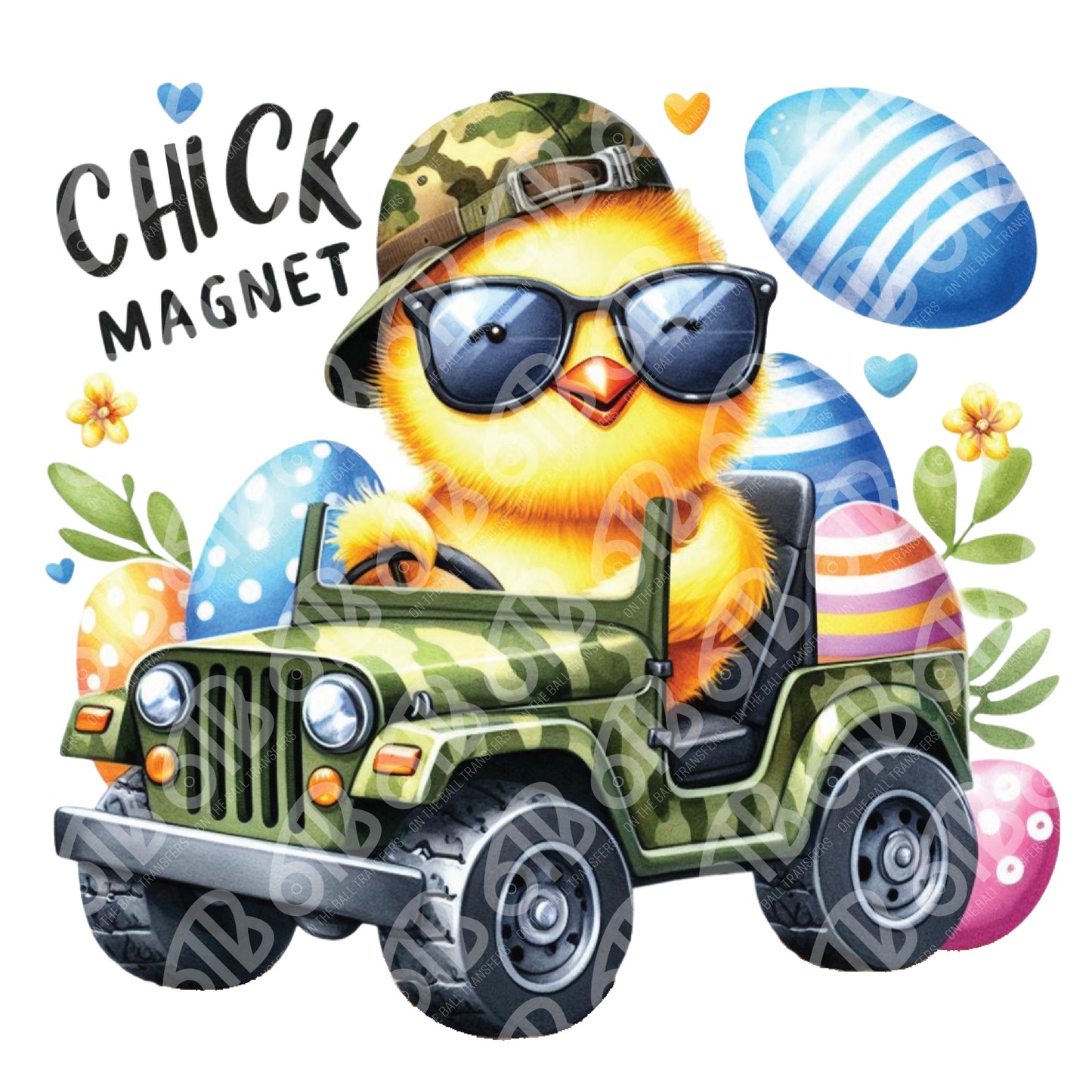 Chick Magnet DTF Transfer