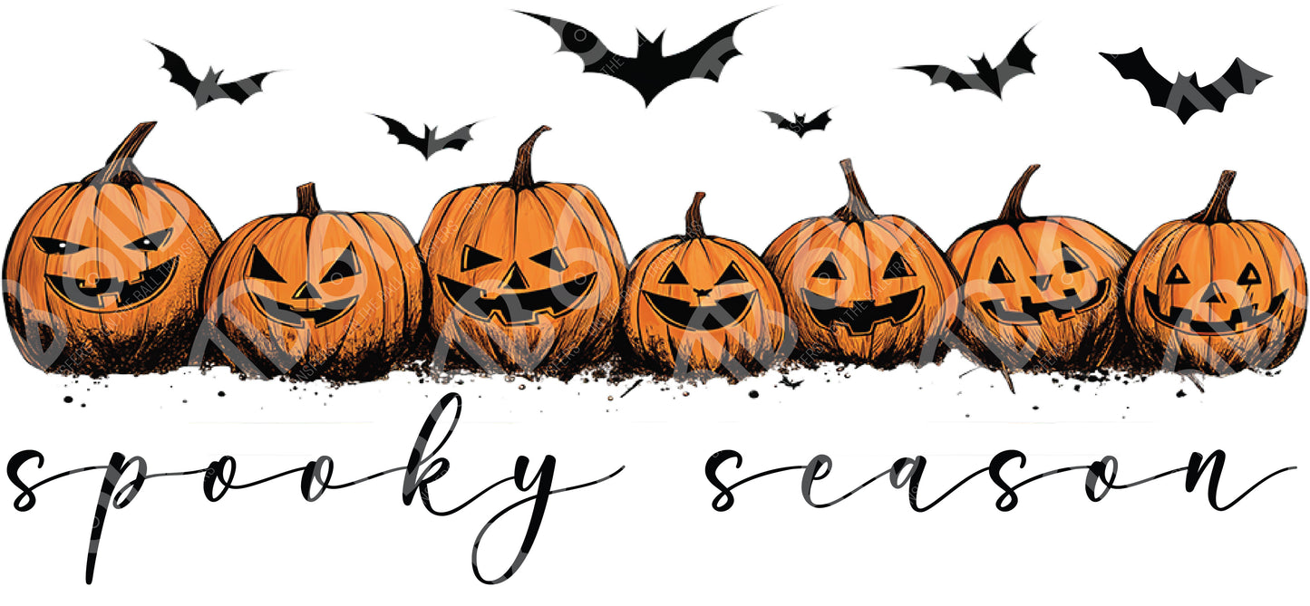 Spooky Season Simple DTF Transfer