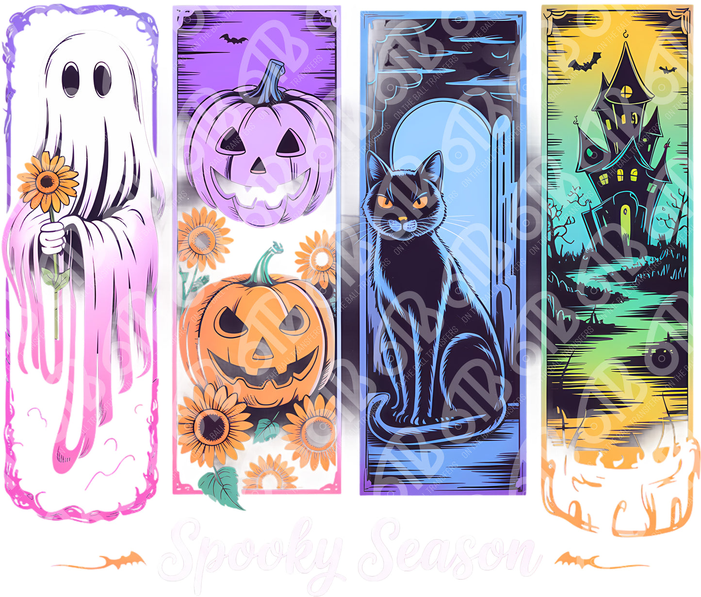 Spooky Season Brushstrokes DTF Transfer