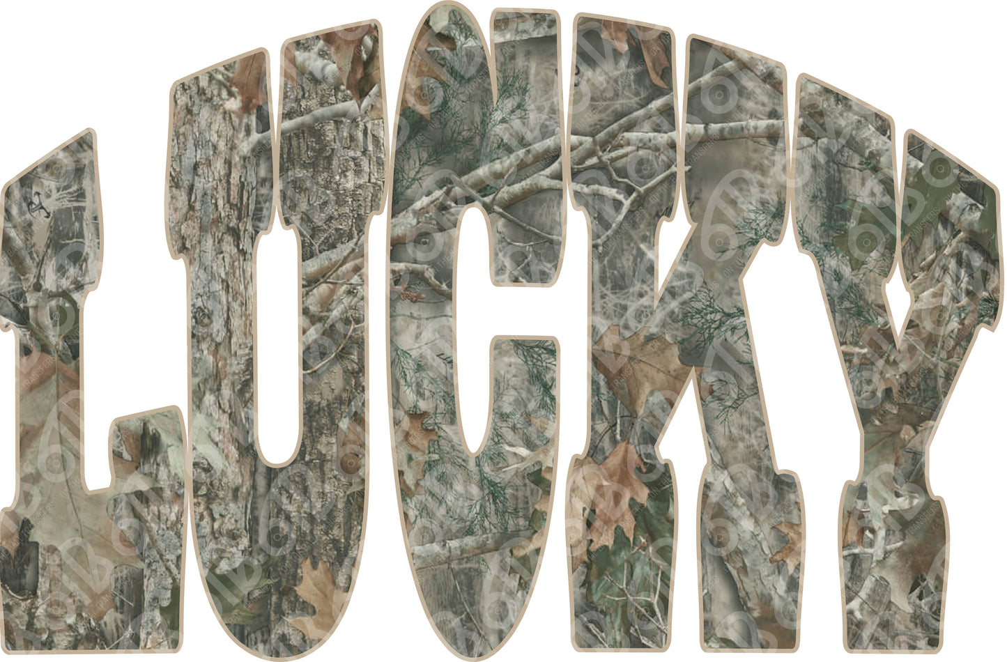 Lucky Camo DTF Transfer
