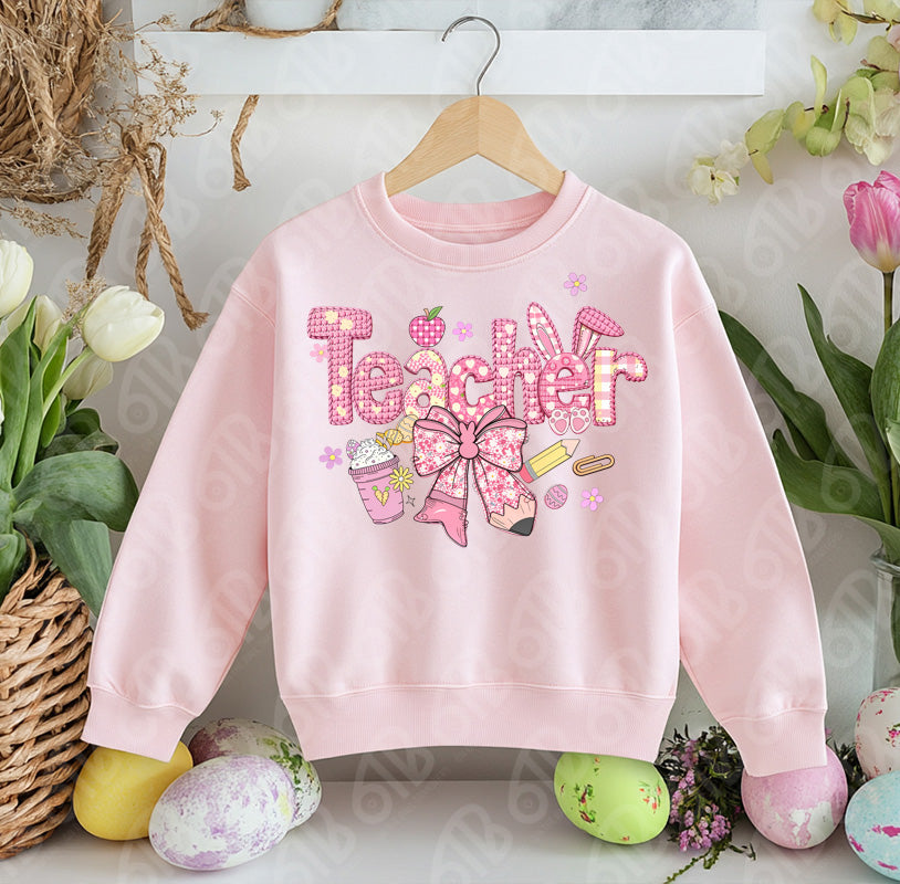 Easter Teacher DTF Transfer