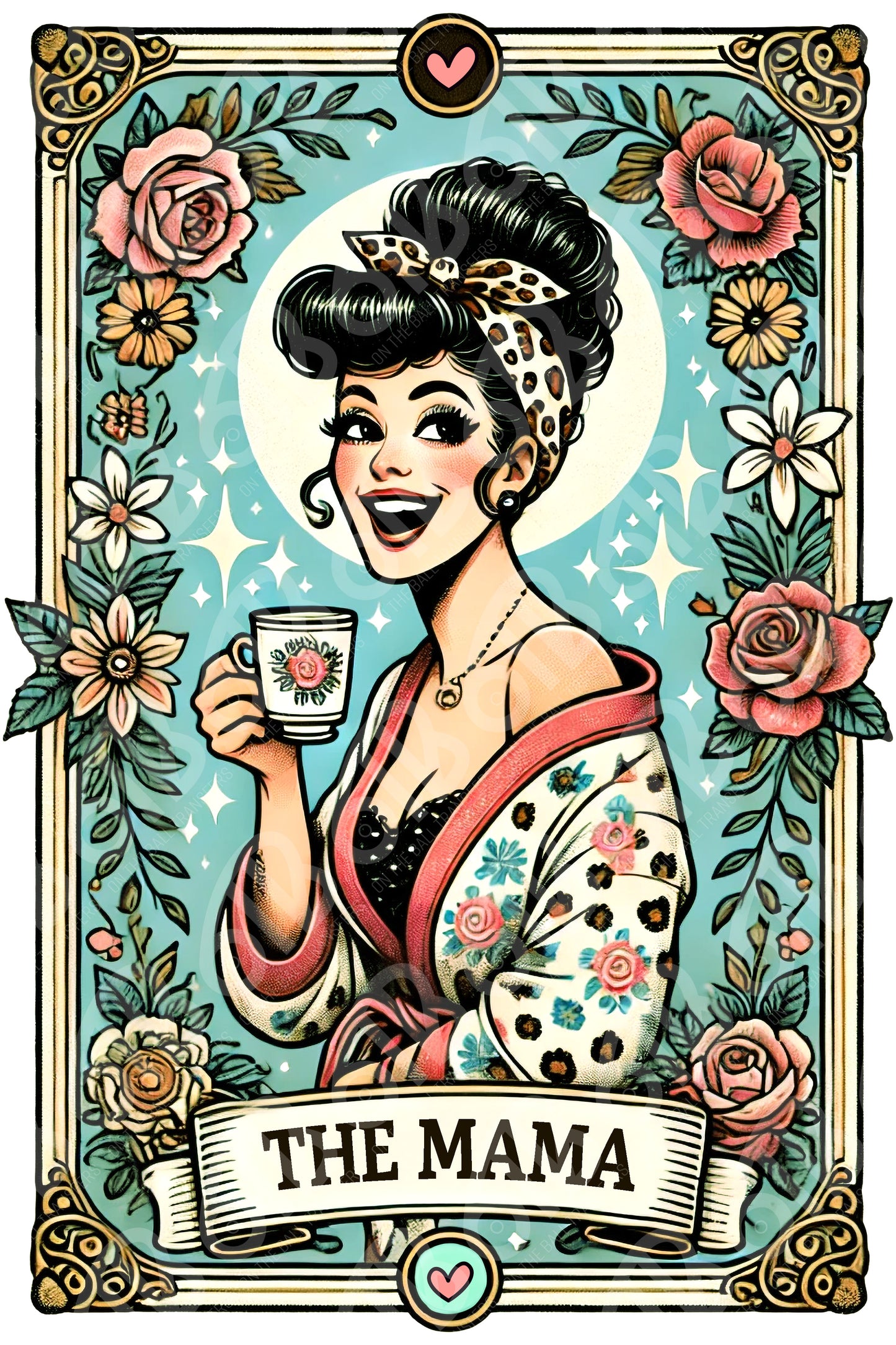 The Mama Tarot Card DTF Transfer