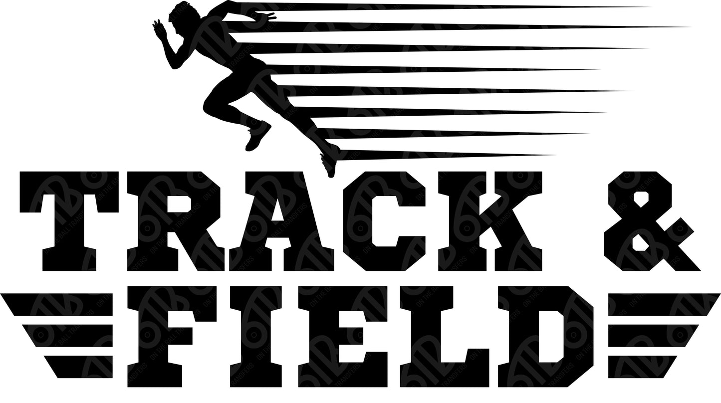 Track and Field DTF Transfer