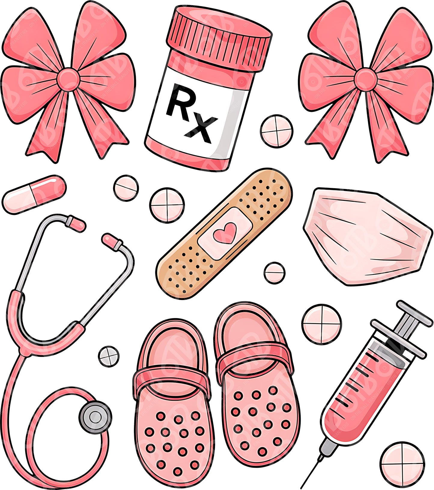 Medical Coquette DTF Transfer
