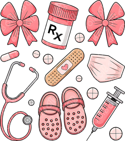 Medical Coquette DTF Transfer