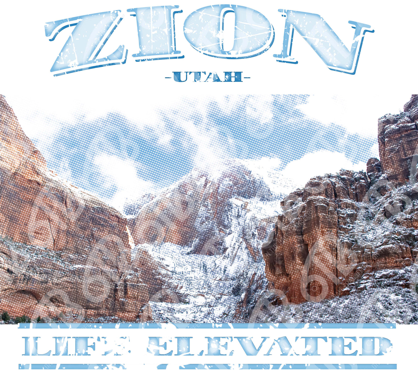 Zion Life Elevated Sublimation Transfer