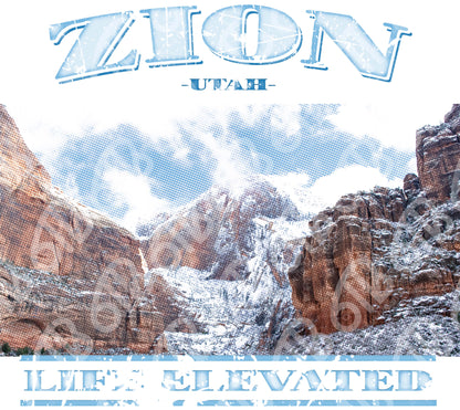 Zion Life Elevated Sublimation Transfer