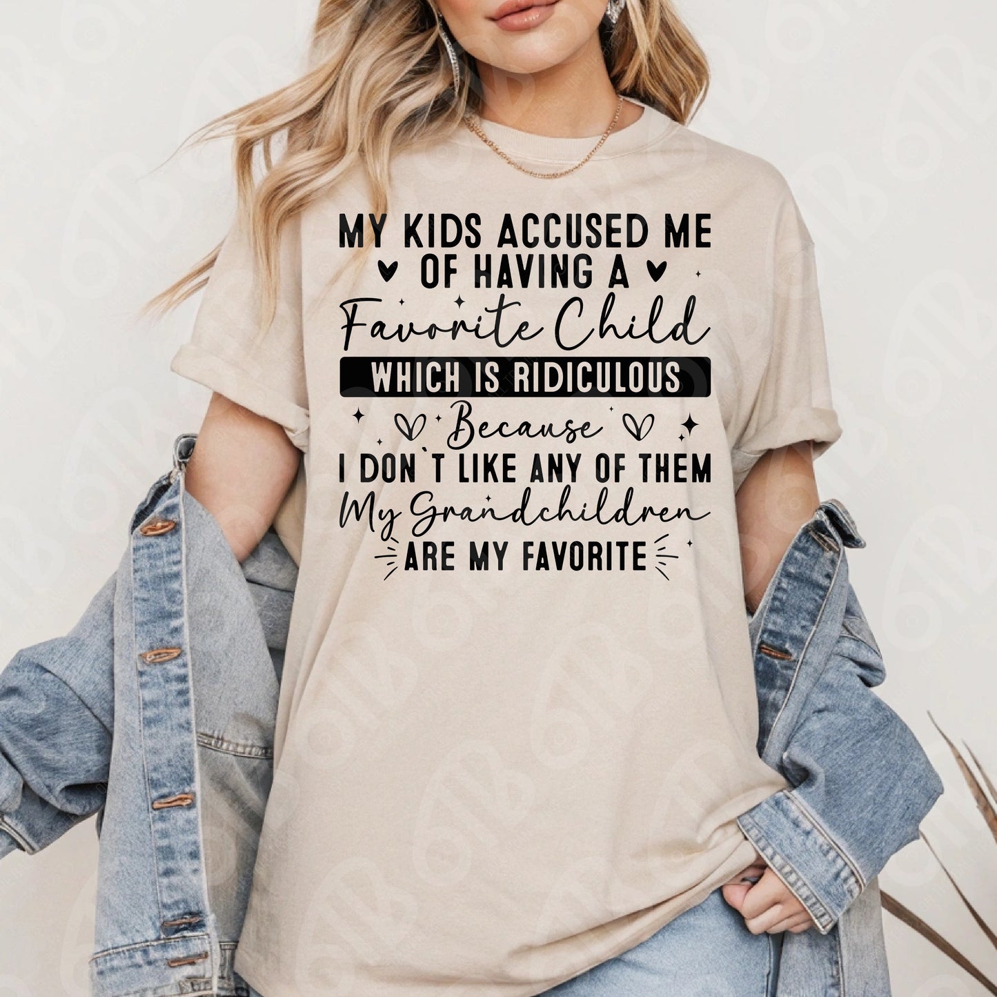 Accused of Having a Favorite Child DTF Transfer
