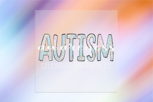 Autism Awareness DTF Transfer