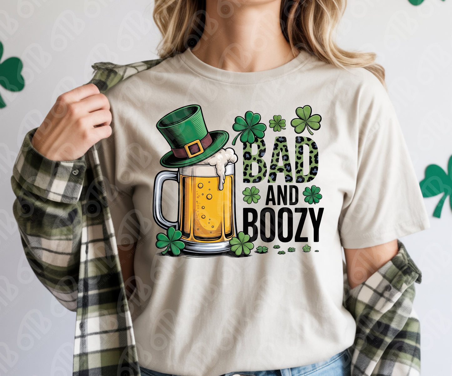 Bad and Boozy DTF Transfer