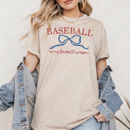 Baseball Is My Favorite Season DTF Transfer
