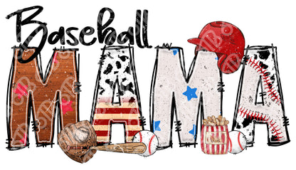 Baseball Family Names Sublimation transfer