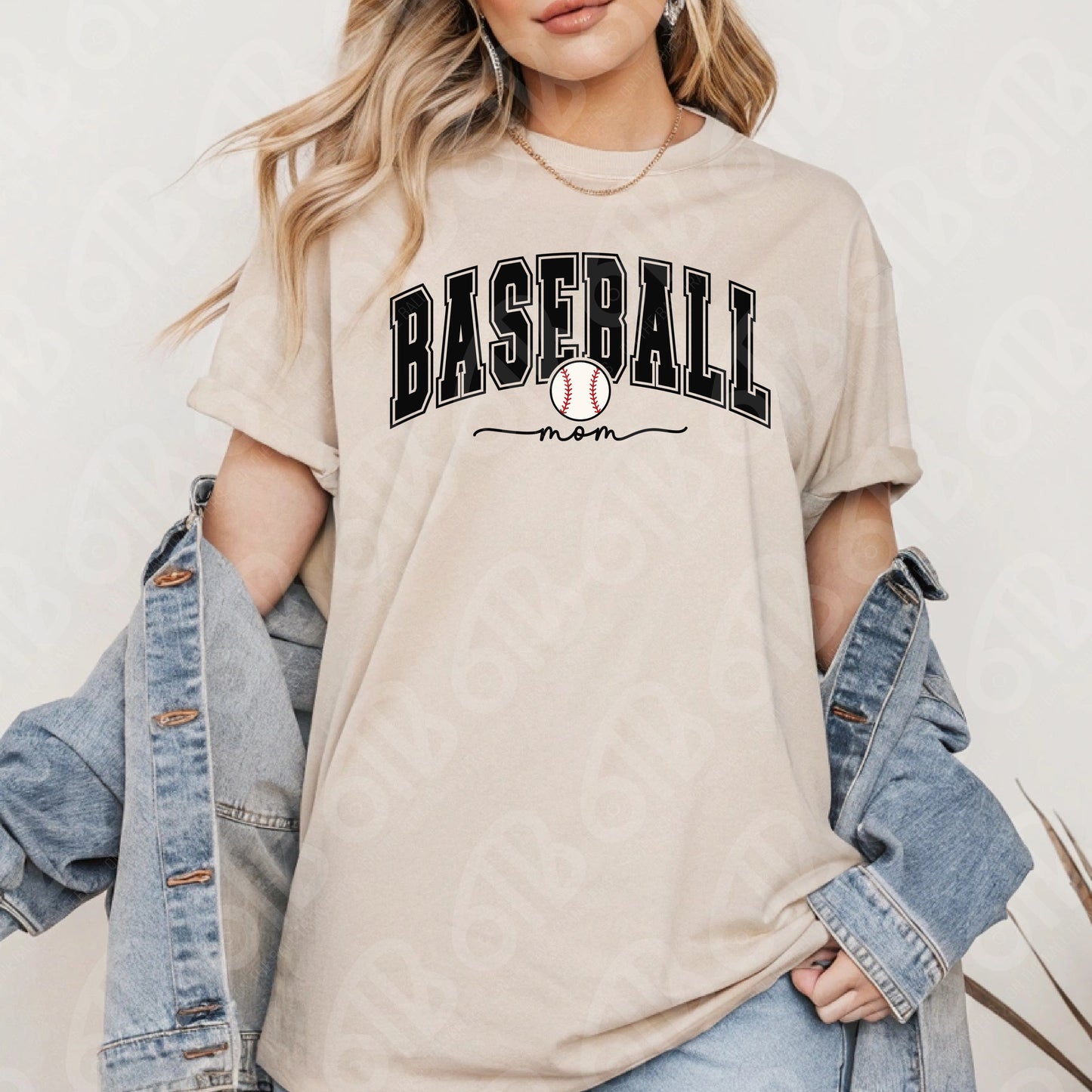 Baseball Mom DTF Transfer