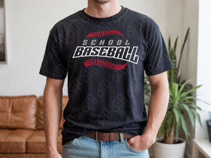 Baseball Threads Custom DTF Transfer