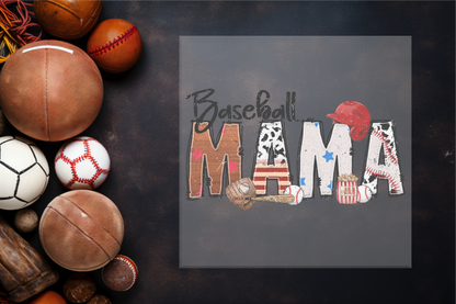 Baseball Family Names Sublimation transfer