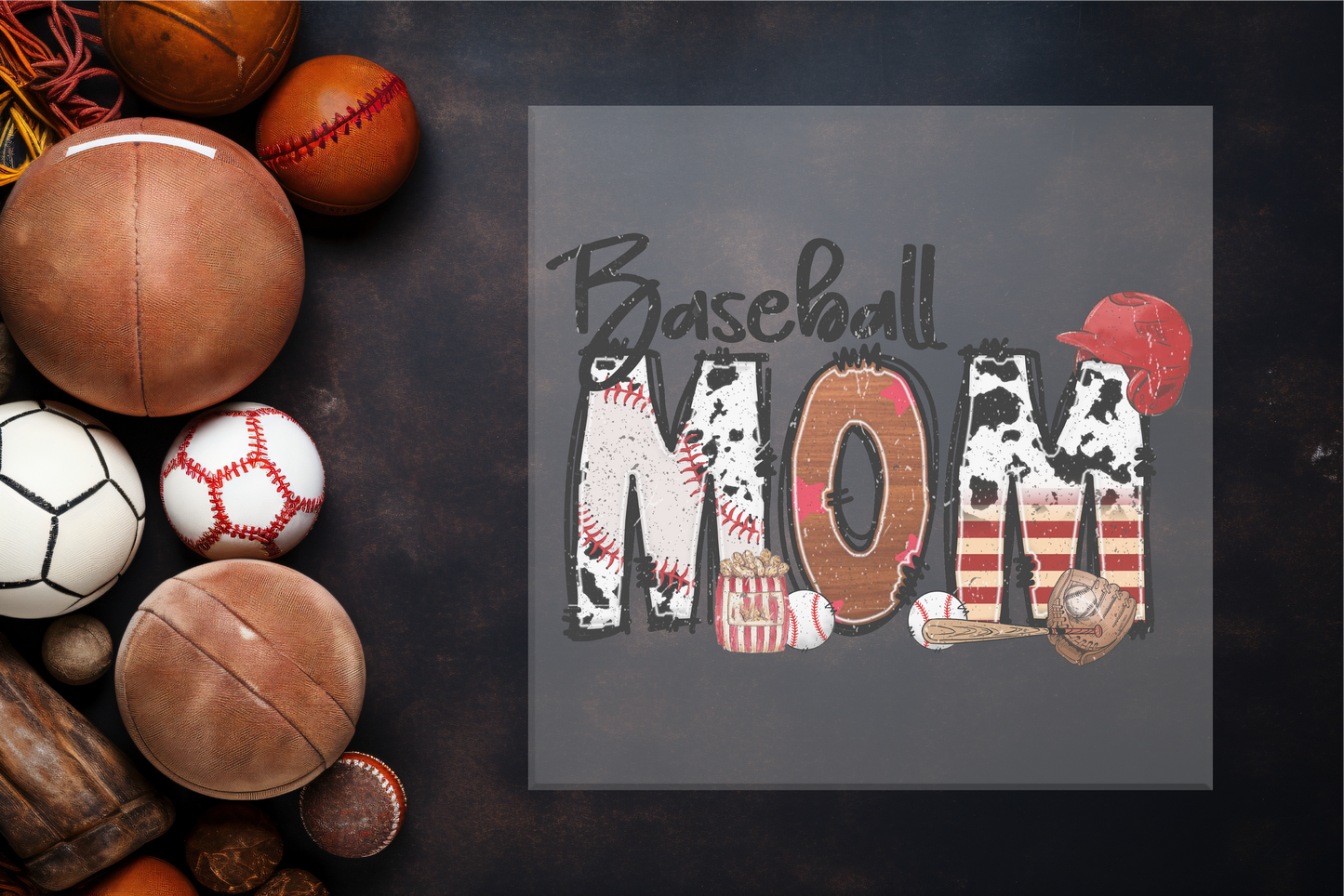 Baseball Family Names Sublimation transfer
