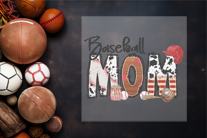 Baseball Family Names Sublimation transfer