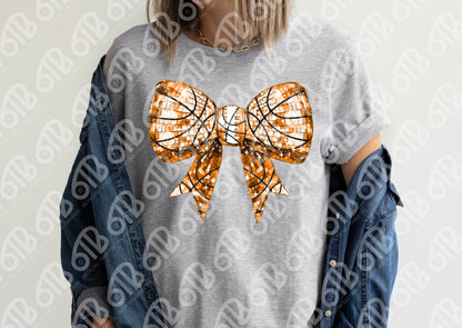 Basketball Bow Sublimation Transfer
