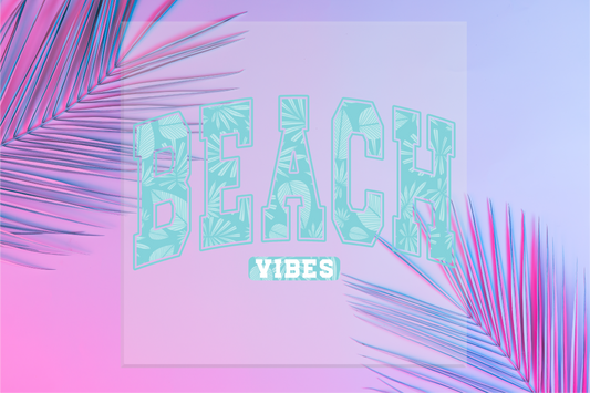 Beach Vibes DTF Transfer
