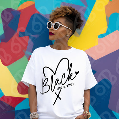 Black Excellence (Black) DTF Transfer