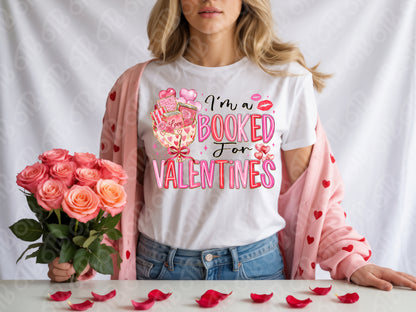 Im all booked for Valentine's Day DTF Transfer