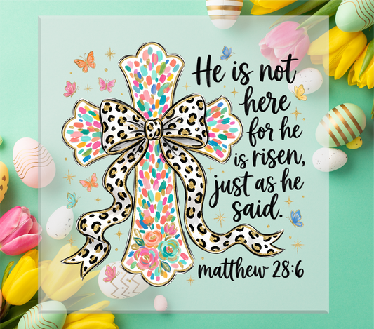 Easter Cross DTF Transfer