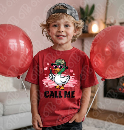 Duck Call Me DTF Transfer