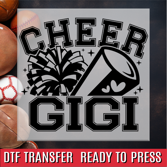 Cheer Gigi DTF Transfer