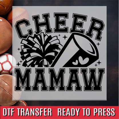 Cheer Mamaw DTF Transfer
