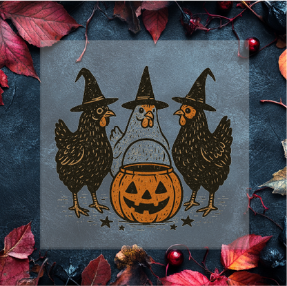 Chicken Witches DTF Transfer
