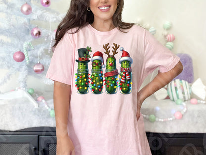 Christmas Pickle DTF Transfer