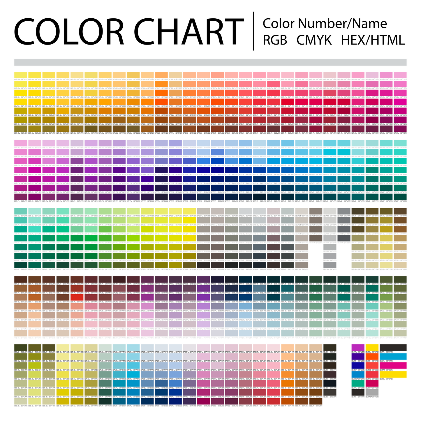 Color Sheet DTF Transfer