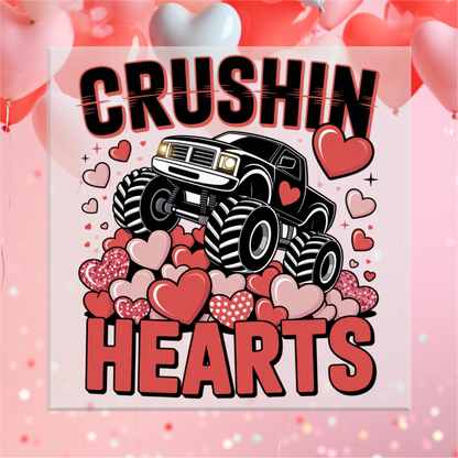 Crushin' Hearts DTF Transfer