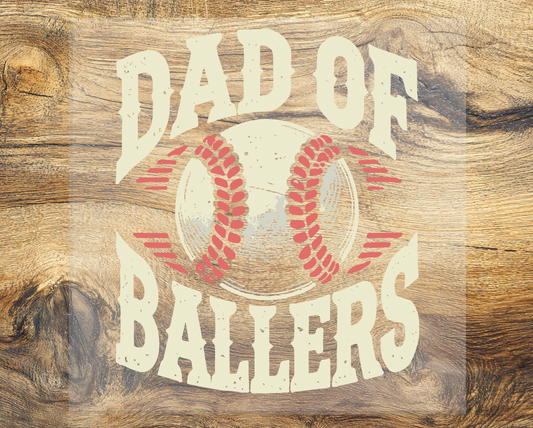 Dad of Ballers DTF Transfer