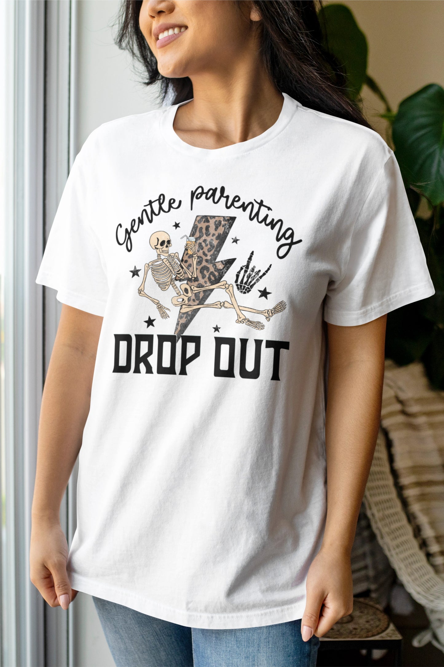 Gentle Parenting Drop Out DTF Transfer