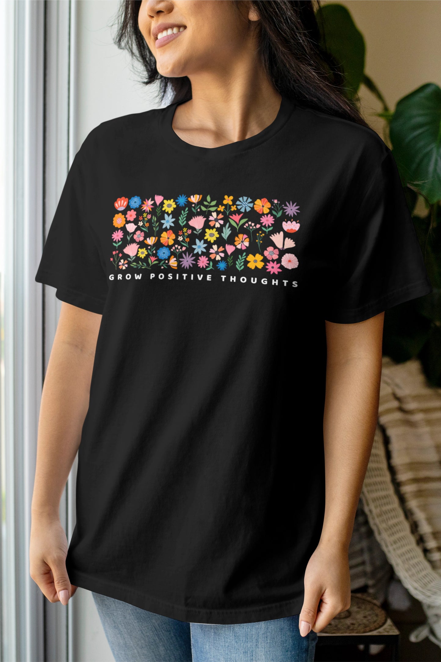 Grow Positive Thoughts DTF Transfer